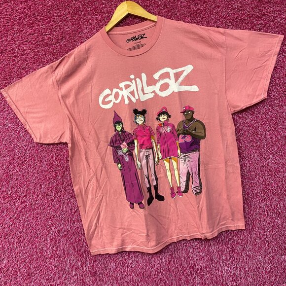 Gorillaz Cracker Island Standing Group T-Shirt XL - Picture 3 of 4